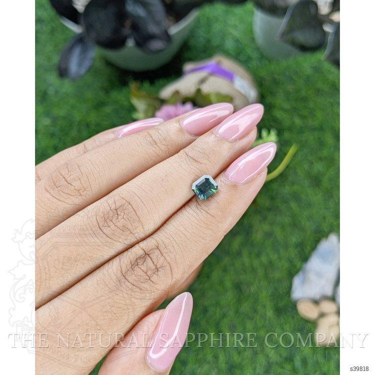 1.50 Ct. Bluish Green Sapphire from Nigeria