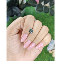 1.55 Ct. Bluish Green Sapphire from Nigeria Life Style