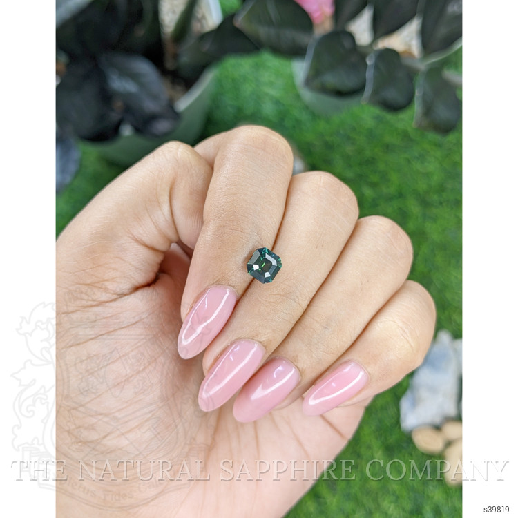 1.55 Ct. Bluish Green Sapphire from Nigeria