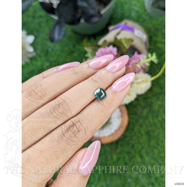 1.55 Ct. Bluish Green Sapphire from Nigeria