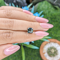 2.09 Ct. Yellowish Green Sapphire from Nigeria Life Style