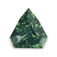 2.50 Ct. Green Sapphire from Nigeria Video