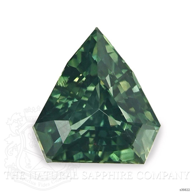 2.50 Ct. Green Sapphire from Nigeria