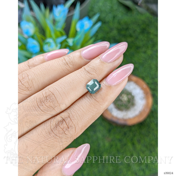 2.51 Ct. Bluish Green Sapphire from Nigeria