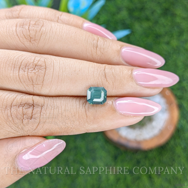 2.51 Ct. Bluish Green Sapphire from Nigeria