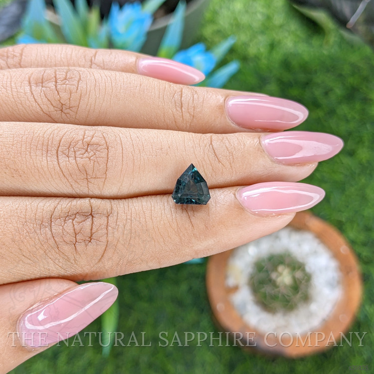 2.56 Ct. Greenish Blue Sapphire from Nigeria