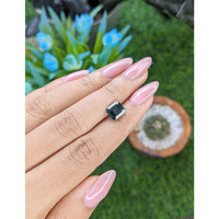 2.67 Ct. Bluish Green Sapphire from Nigeria Life Style