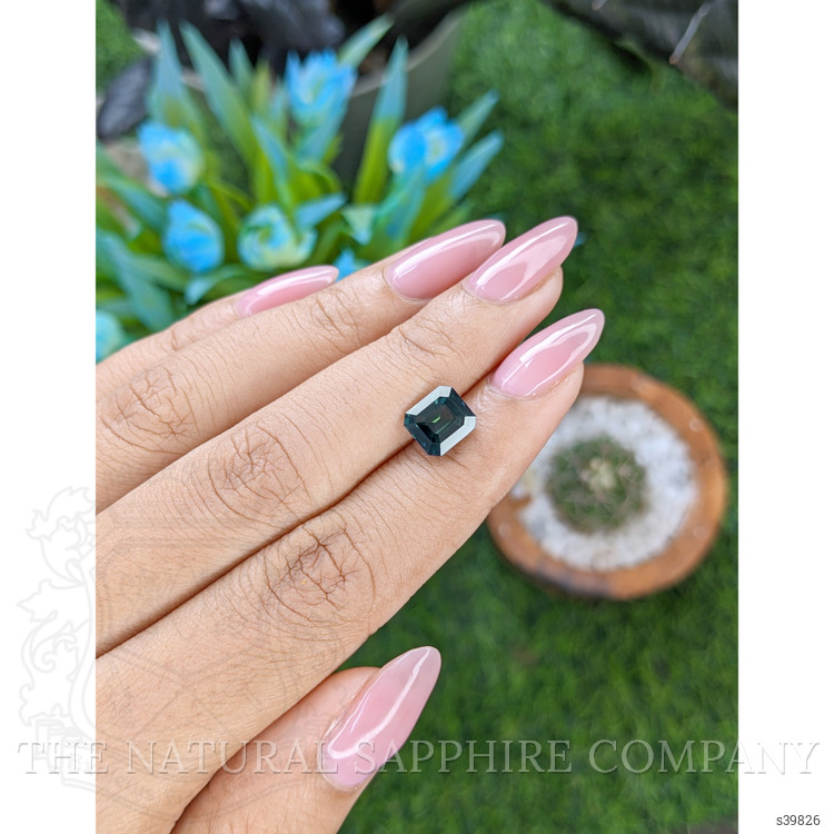 2.67 Ct. Bluish Green Sapphire from Nigeria