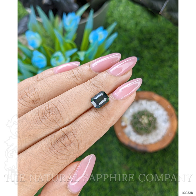 3.01 Ct. Green Sapphire from Nigeria