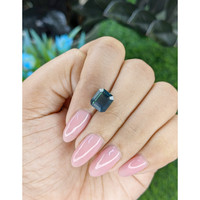 4.22 Ct. Bluish Green Sapphire from Nigeria Life Style
