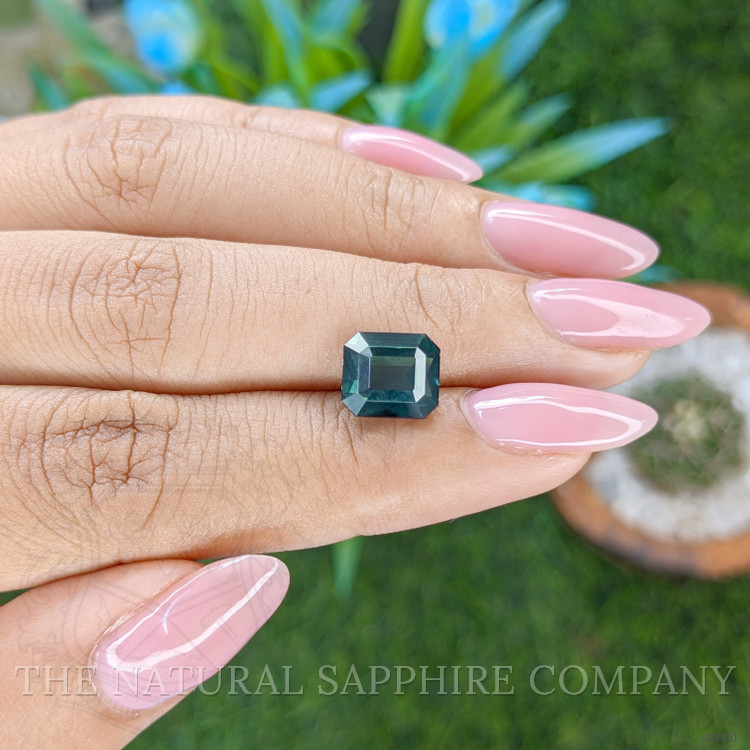 4.22 Ct. Bluish Green Sapphire from Nigeria