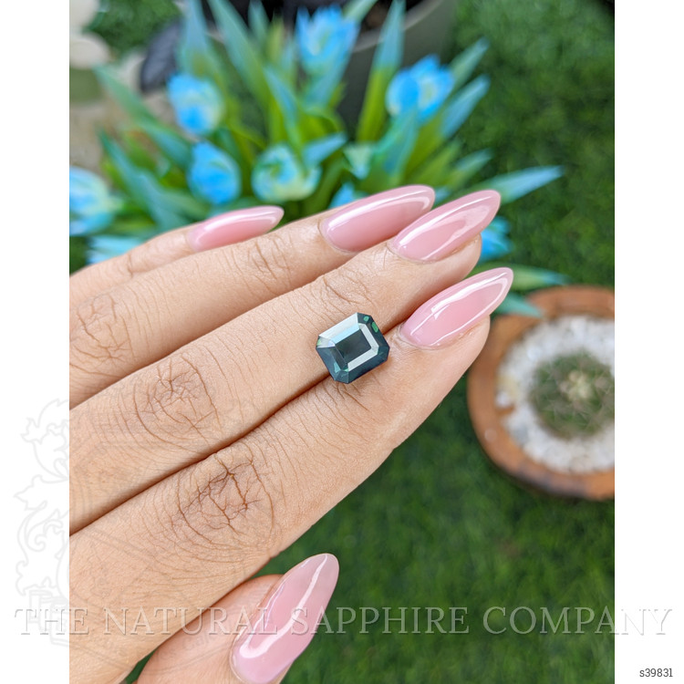 4.22 Ct. Bluish Green Sapphire from Nigeria