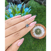 1.28 Ct. Bluish Green Sapphire from Nigeria Life Style