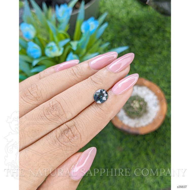 1.63 Ct. Bluish Green Sapphire from Nigeria