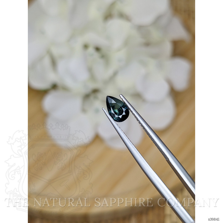 0.90 Ct. Bluish Green Sapphire from Madagascar