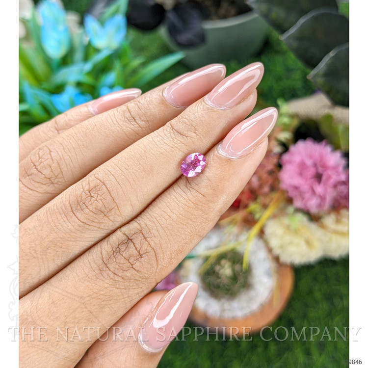 1.05 Ct. Pink Sapphire from Ceylon (Sri Lanka)