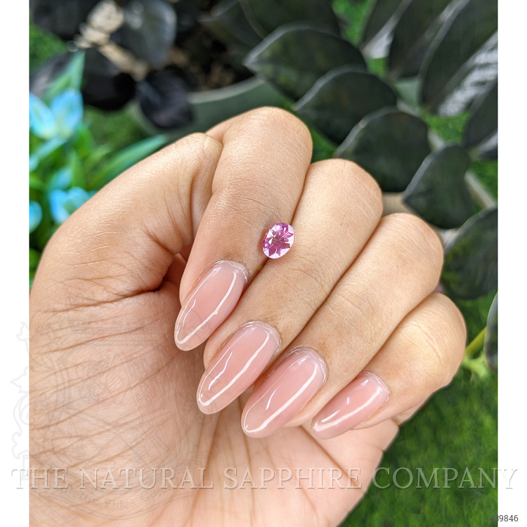 1.05 Ct. Pink Sapphire from Ceylon (Sri Lanka)