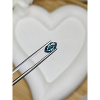 1.31 Ct. Greenish Blue Sapphire from Madagascar Life Style
