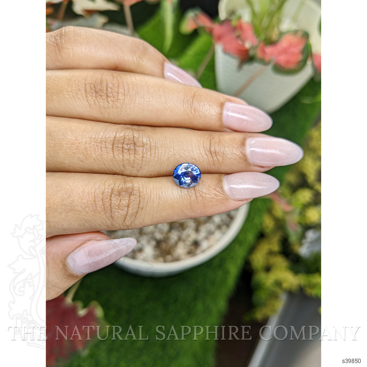 2.50 Ct. Blue Sapphire from Ceylon (Sri Lanka)