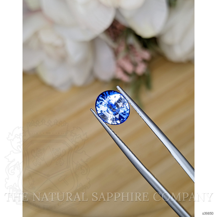 2.50 Ct. Blue Sapphire from Ceylon (Sri Lanka)