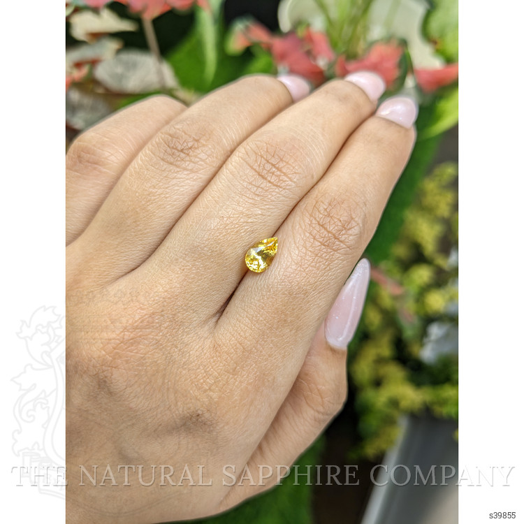 1.18 Ct. Yellow Sapphire from Ceylon (Sri Lanka)