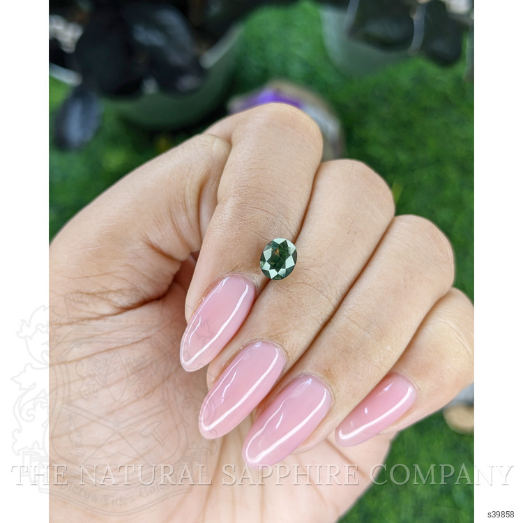 1.63 Ct. Yellowish Green Sapphire from Madagascar