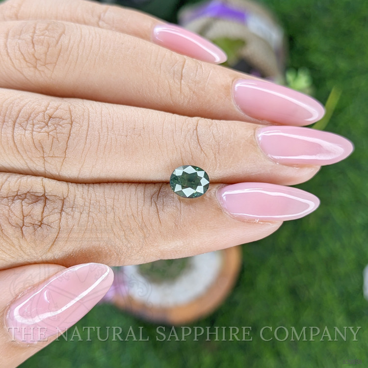 1.63 Ct. Yellowish Green Sapphire from Madagascar