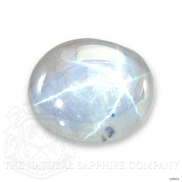 15.33 Ct. Bluish Grey Star Sapphire from Ceylon (Sri Lanka)
