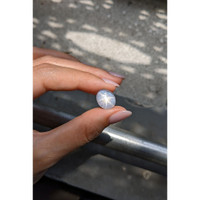 15.33 Ct. Bluish Grey Star Sapphire from Ceylon (Sri Lanka) Life Style