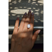 15.33 Ct. Bluish Grey Star Sapphire from Ceylon (Sri Lanka) Life Style