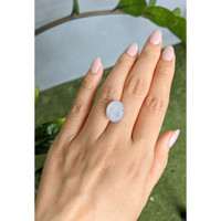 15.33 Ct. Bluish Grey Star Sapphire from Ceylon (Sri Lanka) Life Style