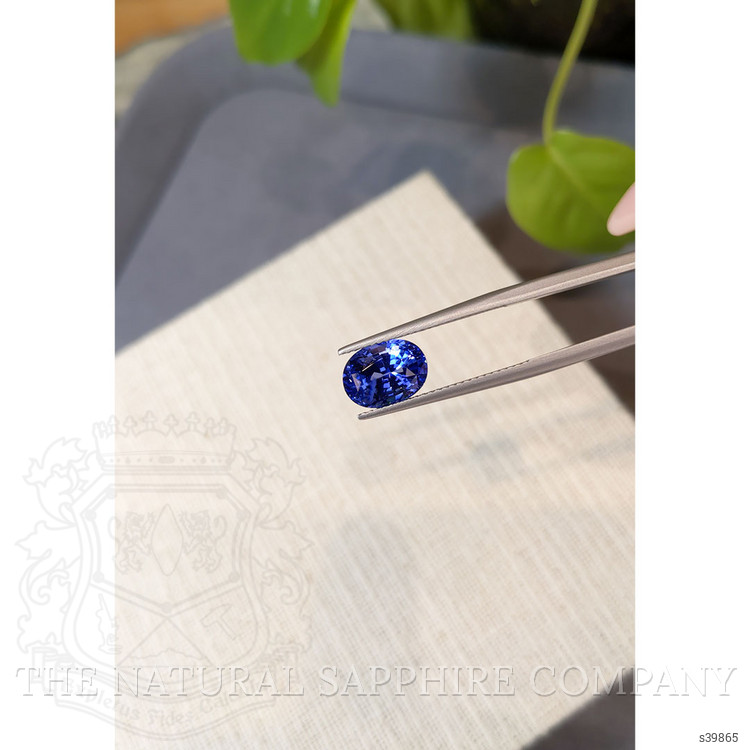 3.91 Ct. Blue Sapphire from Madagascar