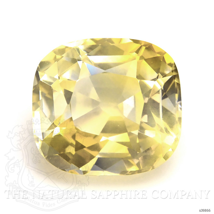 3.30 Ct. Yellow Sapphire from Ceylon (Sri Lanka)