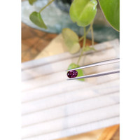 0.93 Ct. Pinkish Purple Sapphire from Ceylon (Sri Lanka) Life Style