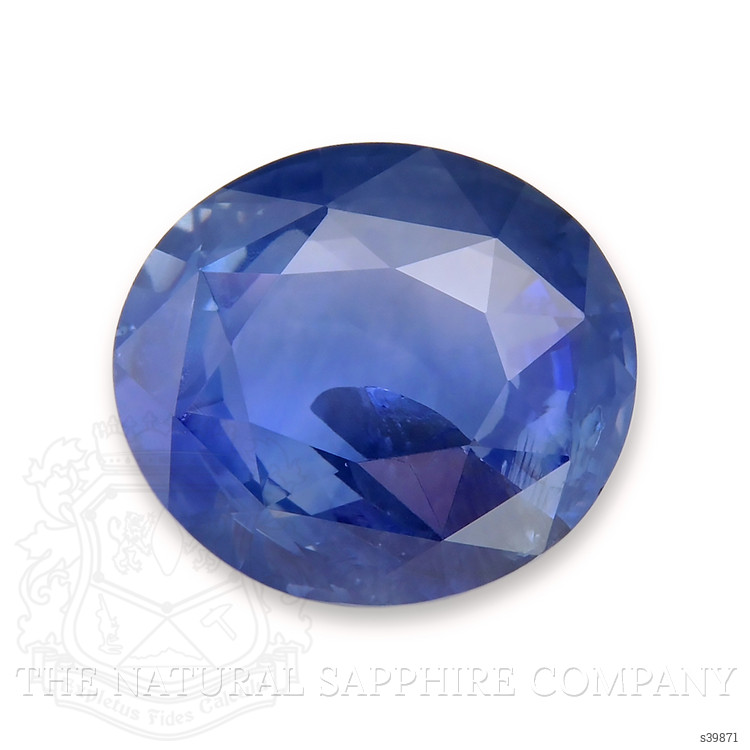 10.37 Ct. Blue Sapphire from Ceylon (Sri Lanka)