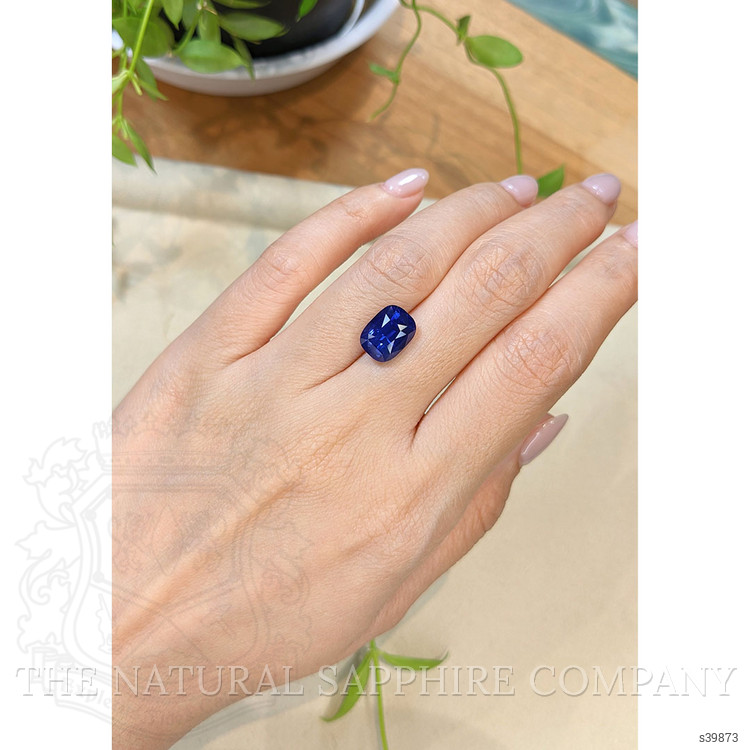7.10 Ct. Blue Sapphire from Ceylon (Sri Lanka)