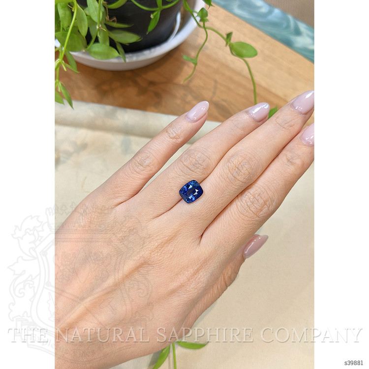 4.70 Ct. Blue Sapphire from Ceylon (Sri Lanka)