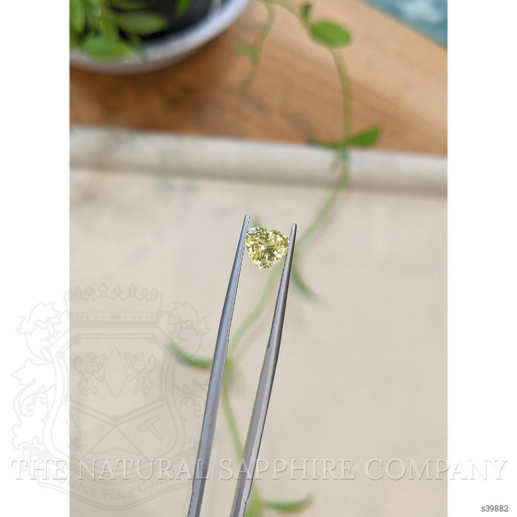 1.30 Ct. Yellow Sapphire from Ceylon (Sri Lanka)