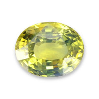 1.63 Ct. Greenish Yellow Sapphire from Madagascar Video