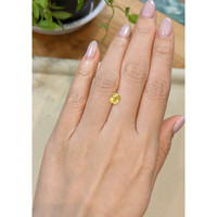 1.23 Ct. Yellow Sapphire from Ceylon (Sri Lanka) Life Style