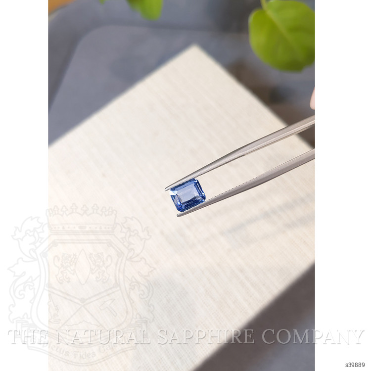 1.56 Ct. Blue Sapphire from Ceylon (Sri Lanka)