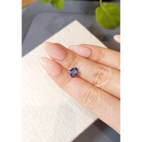 1.56 Ct. Blue Sapphire from Ceylon (Sri Lanka) Life Style