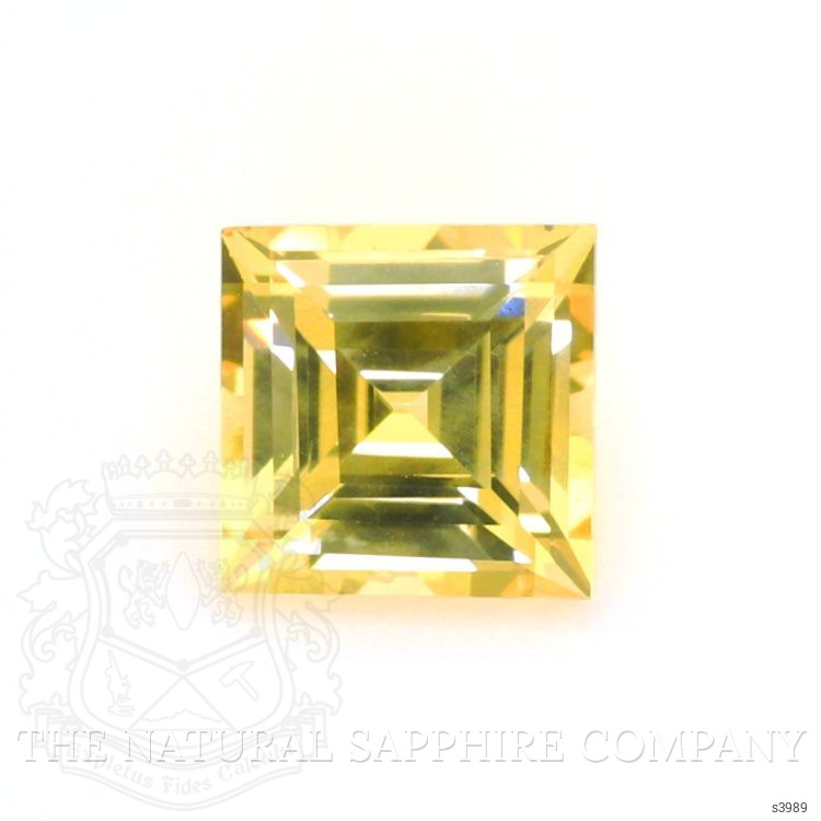 1.61 Ct. Yellow Sapphire from Ceylon (Sri Lanka)