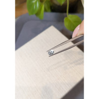 0.69 Ct. White Sapphire from Ceylon (Sri Lanka) Life Style