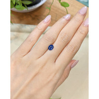 1.53 Ct. Blue Sapphire from Ceylon (Sri Lanka) Life Style