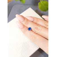 1.34 Ct. Blue Sapphire from Ceylon (Sri Lanka) Life Style