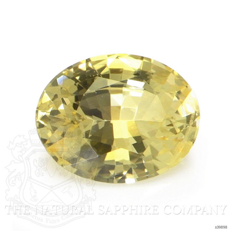 0.94 Ct. Yellow Sapphire from Ceylon (Sri Lanka)