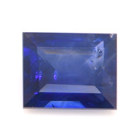 0.54 Ct.Tw. Emerald Cut Sapphire