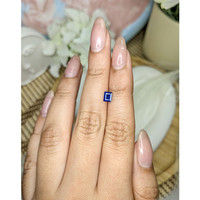 0.54 Ct. Blue Sapphire from Ceylon (Sri Lanka) Life Style
