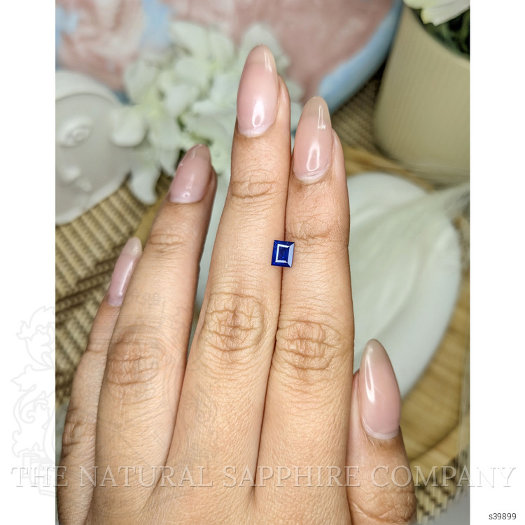 0.54 Ct. Blue Sapphire from Ceylon (Sri Lanka)